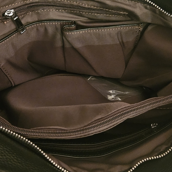 New W Tags Over Earth Genuine Leather Hobo Purse Shoulder Bag Crossbody Handbag - Picture 6 of 13